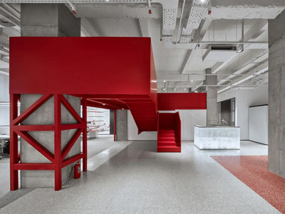 OFFICE DKC Moscow: Industrial Poetry Crafted with Light and Shadow - Modern Office Furniture Design