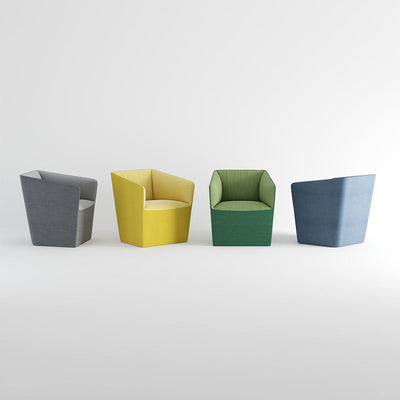 Square Guest Chair - Modern Reception Sofa for Office Waiting Areas