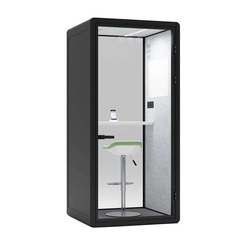 Soundproof Manufacturer's Office Portable Protective Privacy Compartment Acoustic Silencing Booth