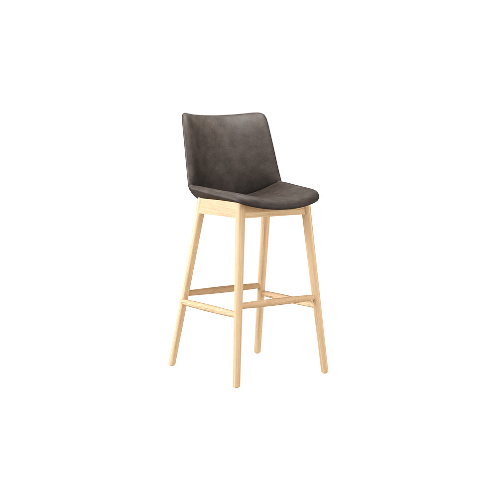 Bar Stools with Back Support and Footrest