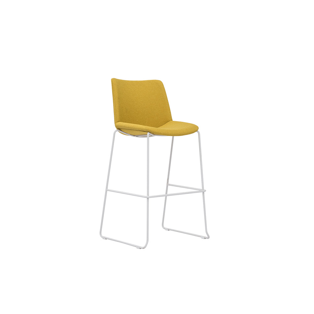Bar Stools with Back Support and Footrest