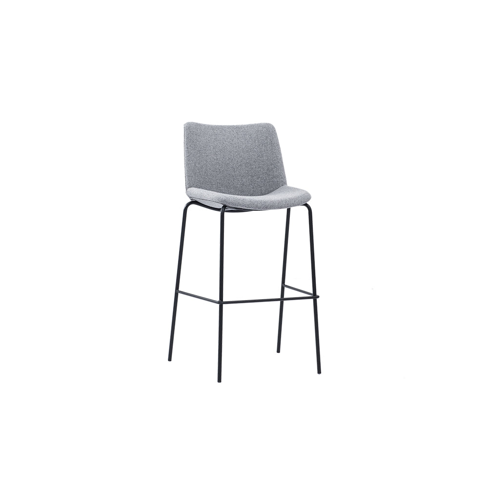 Bar Stools with Back Support and Footrest