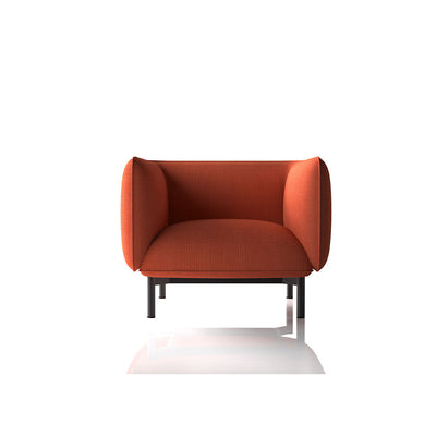 Ultra-Soft Round Sofa - Ergonomic Lounge Chair with Gentle Curves