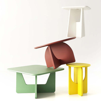 Modern Leisure U-Shaped Office Sofa with White Square Coffee Table Simple Modular Design Including a Few Edge Table