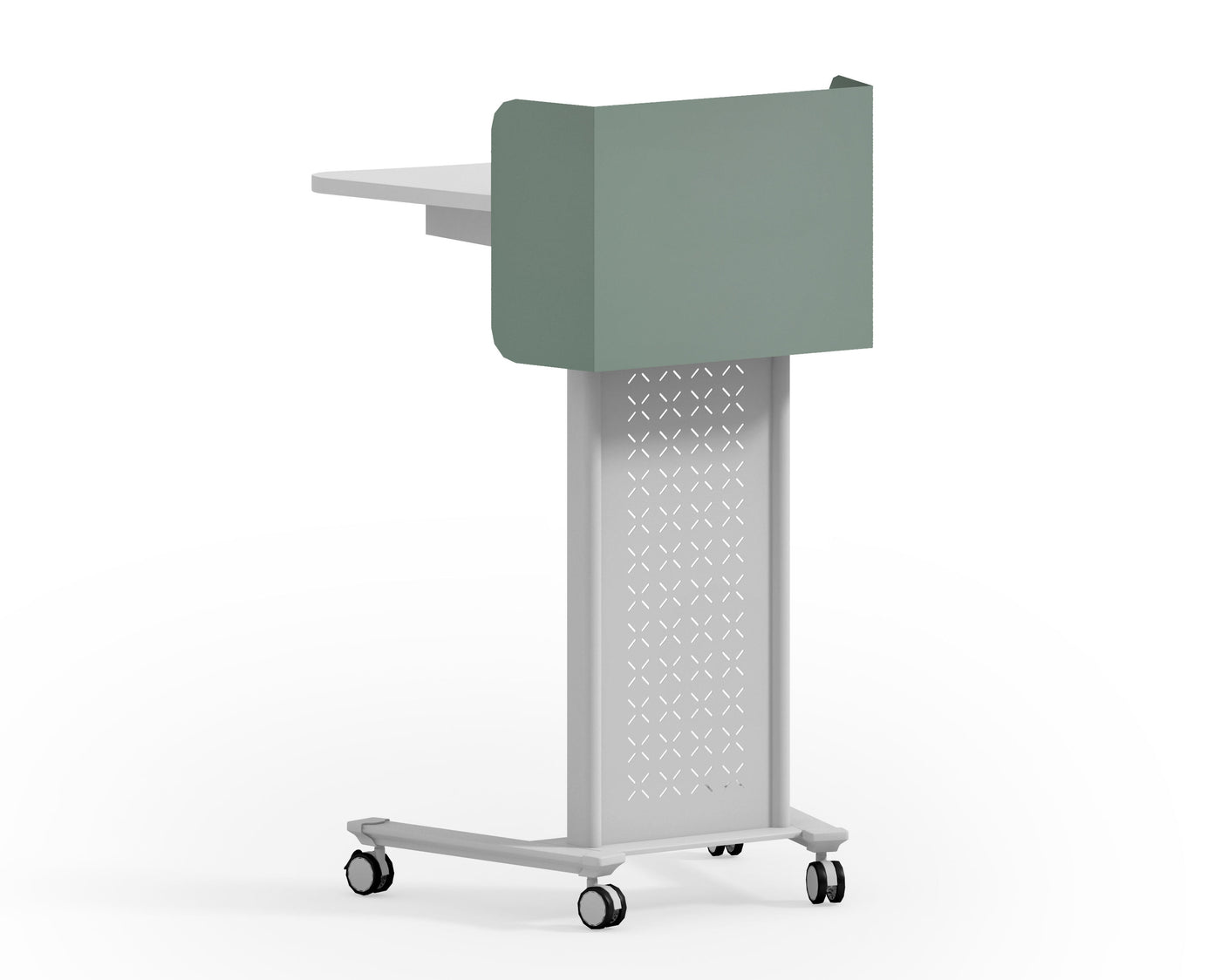 Modern Design Mobile Classroom Podium Church Lecture Podium Meeting Room