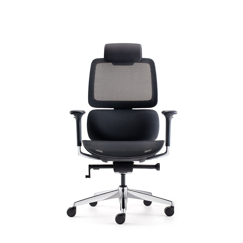 Modern Luxury Ergonomic Headrest Home Computer Chair Grid Chair Rotating Office Chair