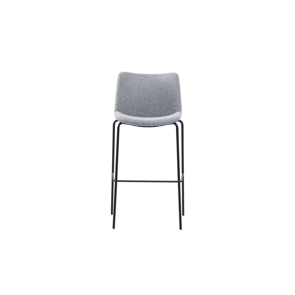 Bar Stools with Back Support and Footrest