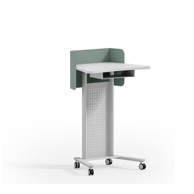 Modern Design Mobile Classroom Podium Church Lecture Podium Meeting Room
