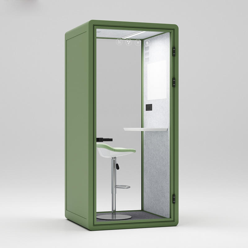 Soundproof Manufacturer's Office Portable Protective Privacy Compartment Acoustic Silencing Booth