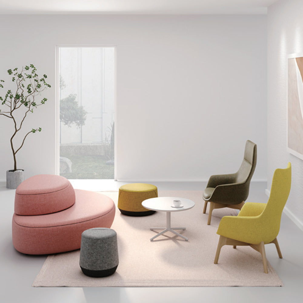 Modular Office Sofa System - Build Your Own Lounge with Interchangeable Sections