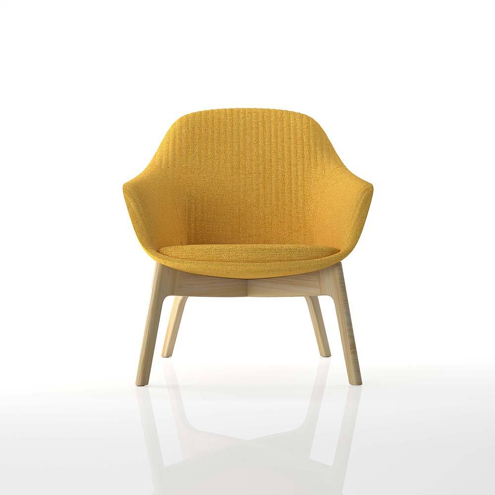 High Quality Fabric Wooden Leg Modern Office Waiting Room Visitor Living Room Chairs