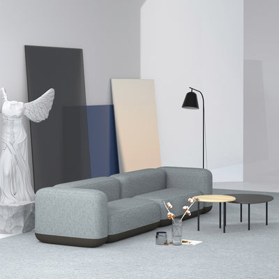 Modular Office Lounge Sofa Set - Mix & Match Different Units for Custom Layouts