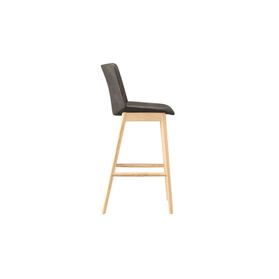 Bar Stools with Back Support and Footrest
