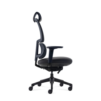 Heavy-duty Office Ergonomics Staff Chair Luxury Executive Rotating Mesh Chair Office Furniture with Headrest and Waist Support