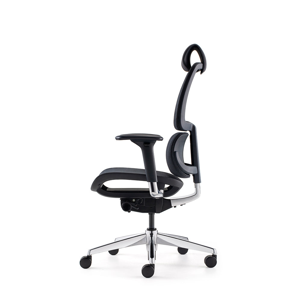 Modern Luxury Ergonomic Headrest Home Computer Chair Grid Chair Rotating Office Chair