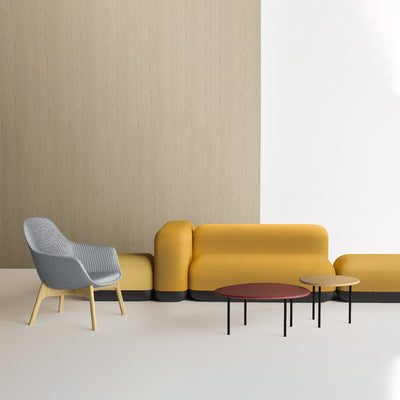 Modular Office Lounge Sofa Set - Mix & Match Different Units for Custom Layouts