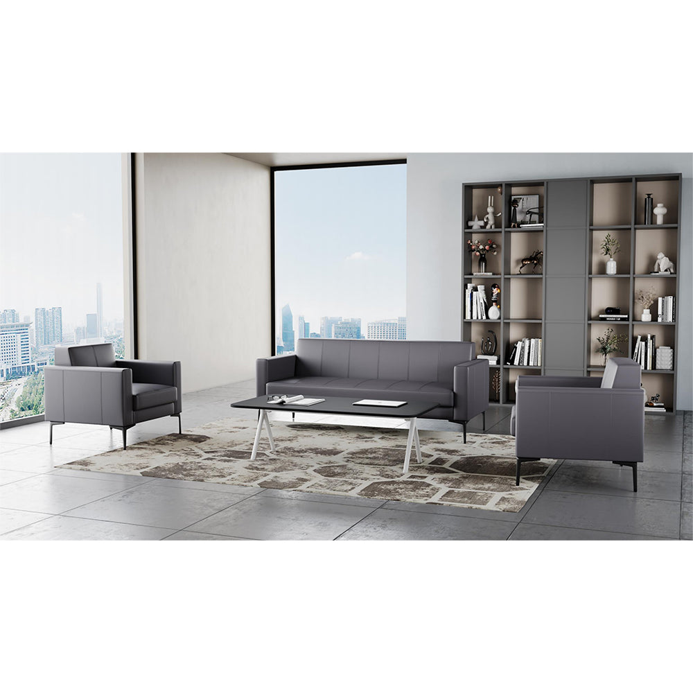 Modern Fabric Office Sofa - Business Reception Seating for Guest Areas