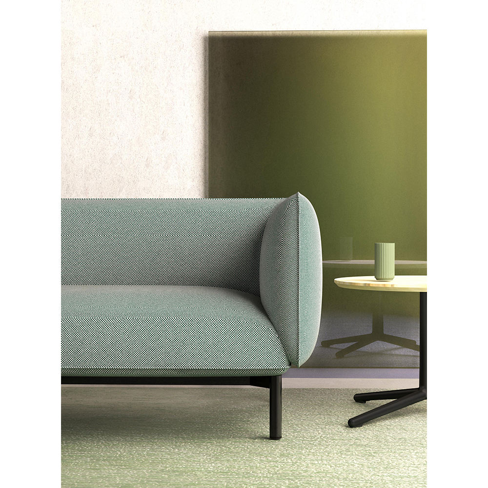 Ultra-Soft Round Sofa - Ergonomic Lounge Chair with Gentle Curves