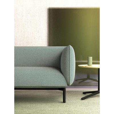 Ultra-Soft Round Sofa - Ergonomic Lounge Chair with Gentle Curves
