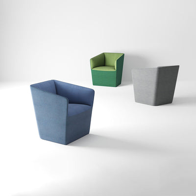 Square Guest Chair - Modern Reception Sofa for Office Waiting Areas