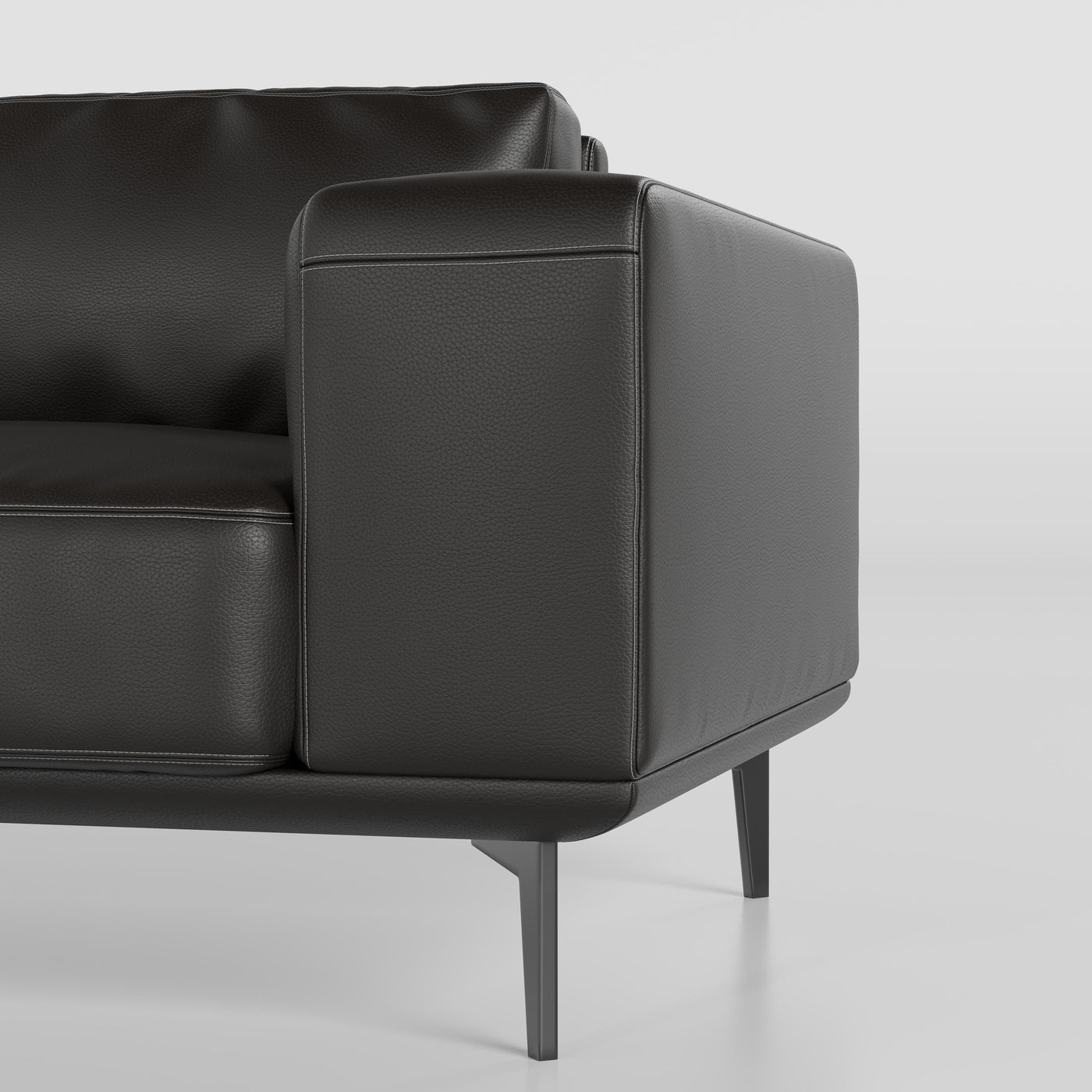 Clouds Atlas Leather Sofa - Italian Classic Lounge Sofa for Living Rooms