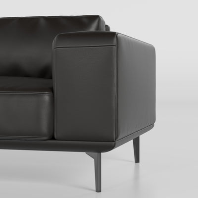 Clouds Atlas Leather Sofa - Italian Classic Lounge Sofa for Living Rooms
