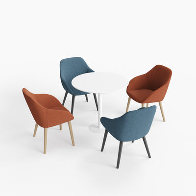 Adjustable Height Lounge Chair - Versatile Guest Chair