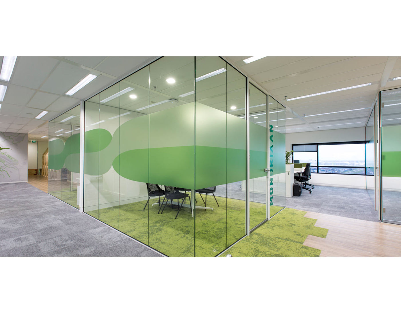 High Quality clear Office Partition Freest and Workstations Modular Office Divider Glass Office Partition Separation WALL System