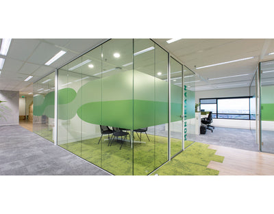 High Quality clear Office Partition Freest and Workstations Modular Office Divider Glass Office Partition Separation WALL System