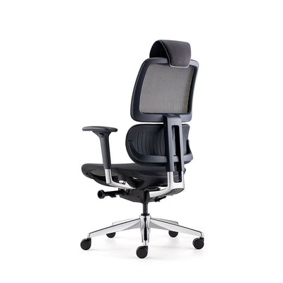 Modern Luxury Ergonomic Headrest Home Computer Chair Grid Chair Rotating Office Chair