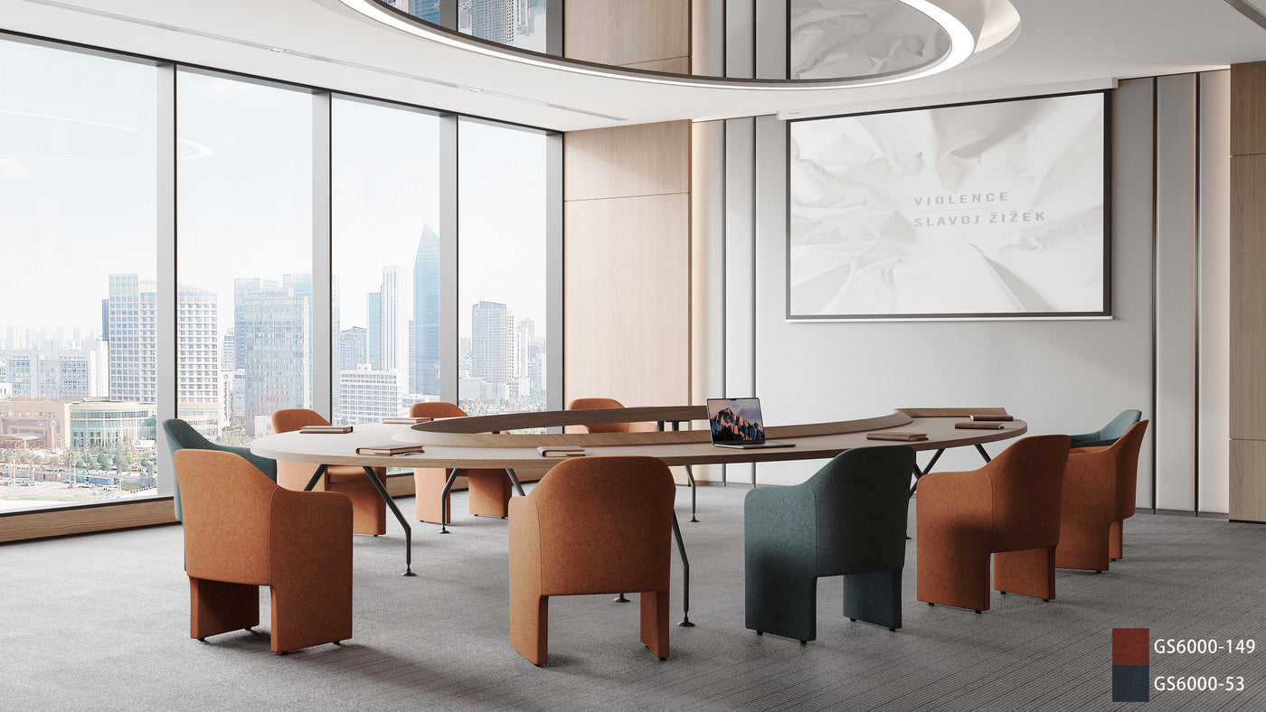 Foldable Writing Pad Tablet Upholstered ArmChair Nordic Design School Library Self Study Office Meeting Room Training Chairs