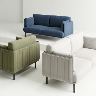 Meeting Booth Sofa Set - High-Back Privacy Pod for Office & Conference Rooms