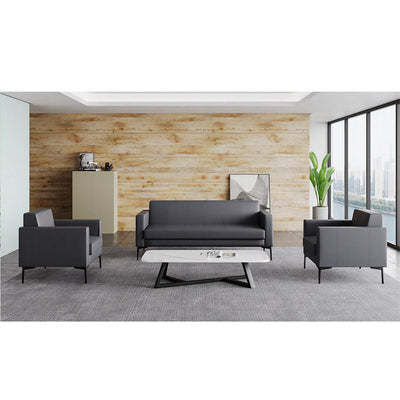 Modern Fabric Office Sofa - Business Reception Seating for Guest Areas