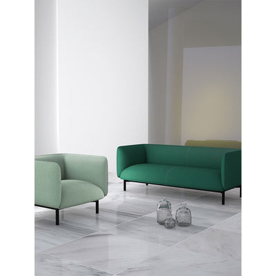 Ultra-Soft Round Sofa - Ergonomic Lounge Chair with Gentle Curves