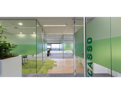 High Quality clear Office Partition Freest and Workstations Modular Office Divider Glass Office Partition Separation WALL System