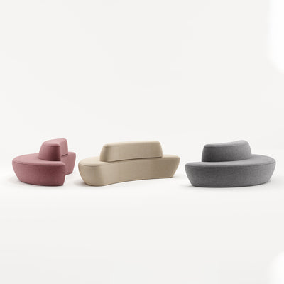 Modular Office Sofa System - Build Your Own Lounge with Interchangeable Sections