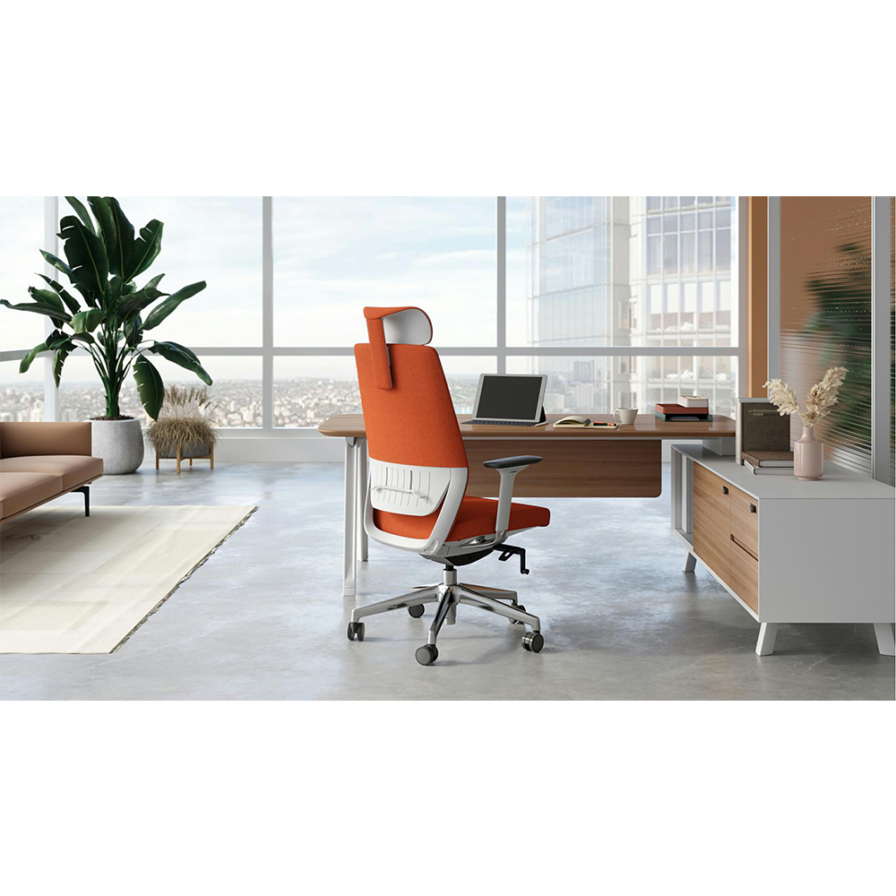 Hot Selling Modern Office Furniture Rotating Adjustable High Back Black Mesh Manager Computer Desk Ergonomic Office Chair