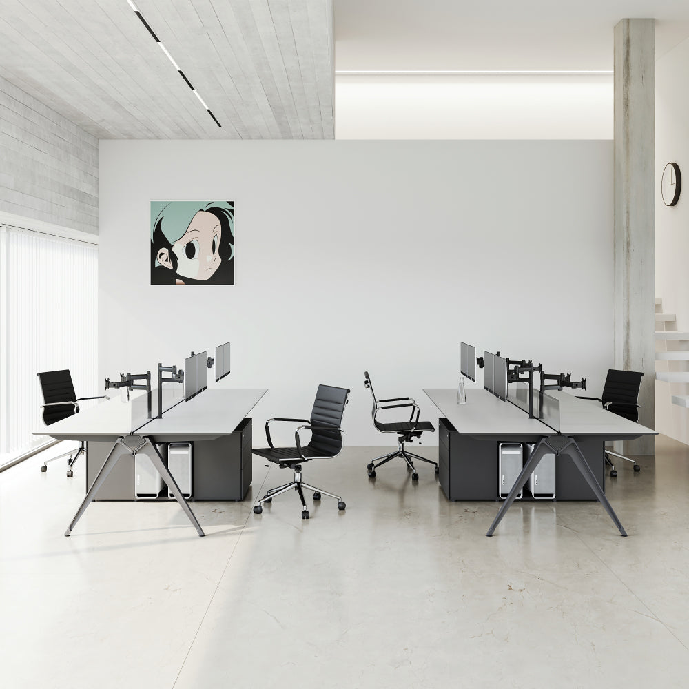Configurable Office Desk System - Simple & Functional Workstation Solution