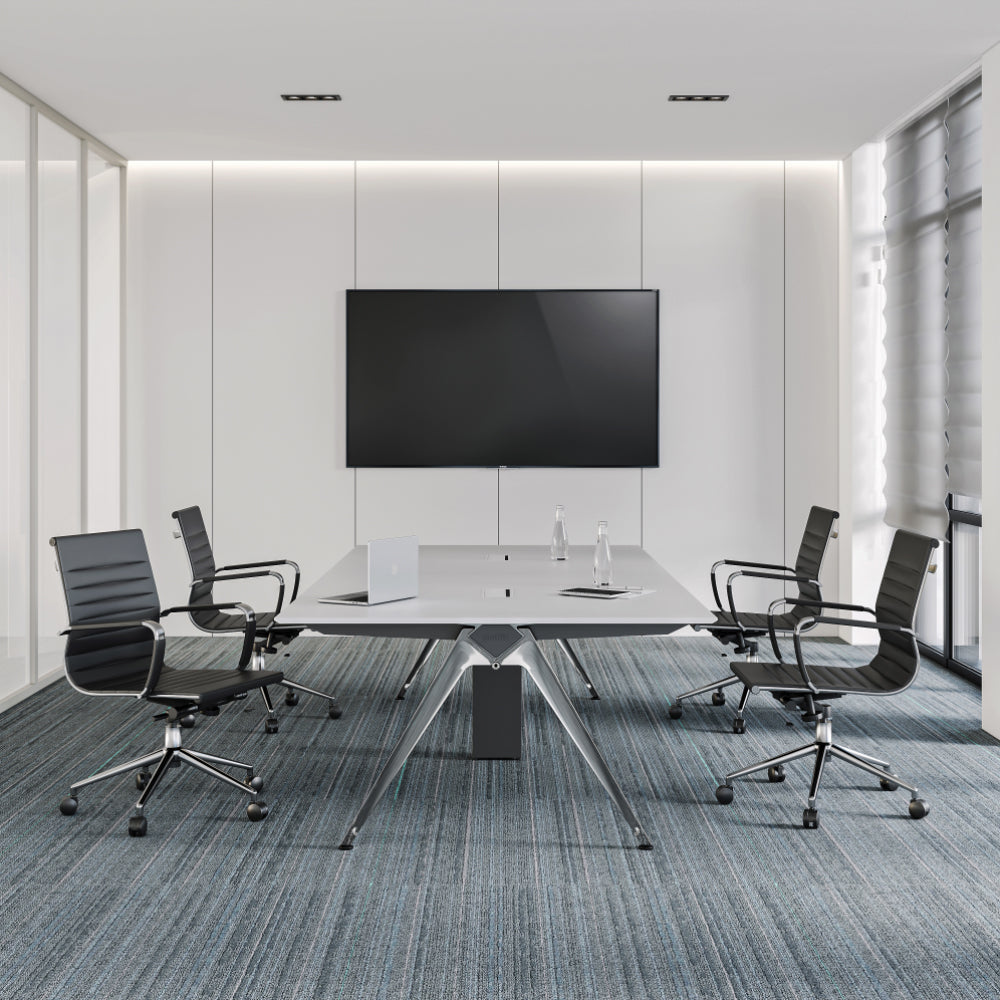 Customizable Conference Table - Modular Modern Meeting Table with Cable Management