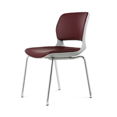 Metal Frame Fabric for Meeting Rooms Armless Stacked Office Plastic Staff Stackable Guest Visitor Training Chairs