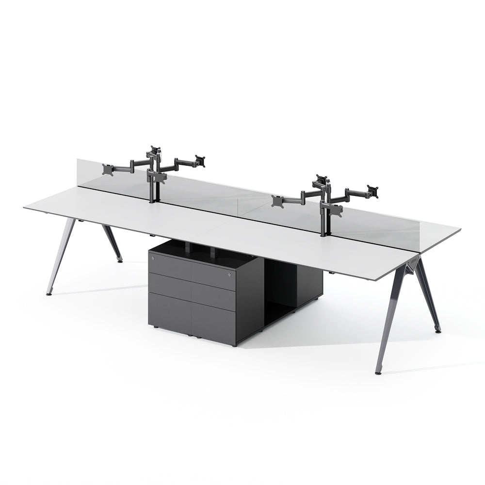 Configurable Office Desk System - Simple & Functional Workstation Solution