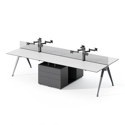 Configurable Office Desk System - Simple & Functional Workstation Solution
