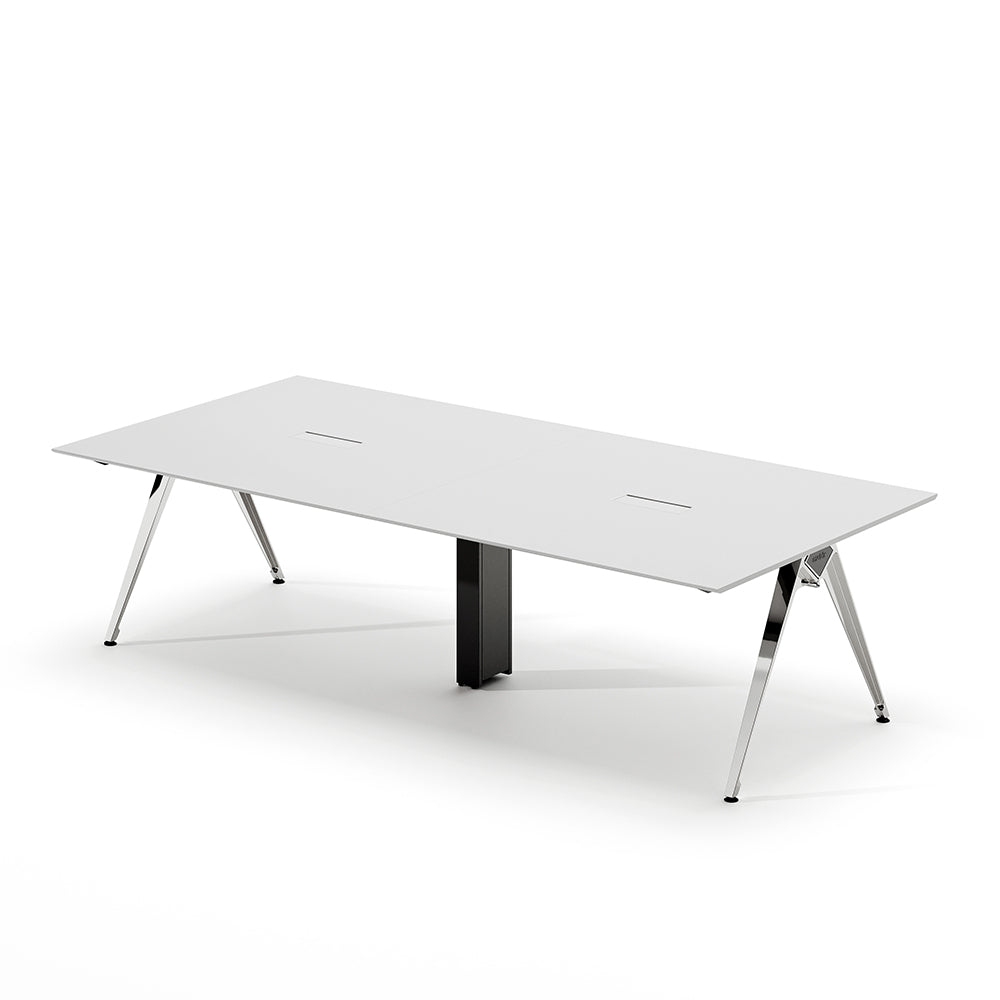 Customizable Conference Table - Modular Modern Meeting Table with Cable Management