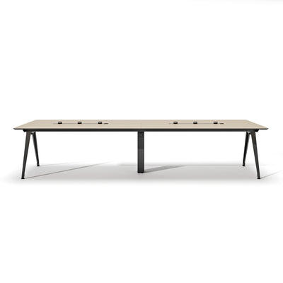 Minimalist Conference Table - Custom Sizable Meeting Desk with Smart Storage