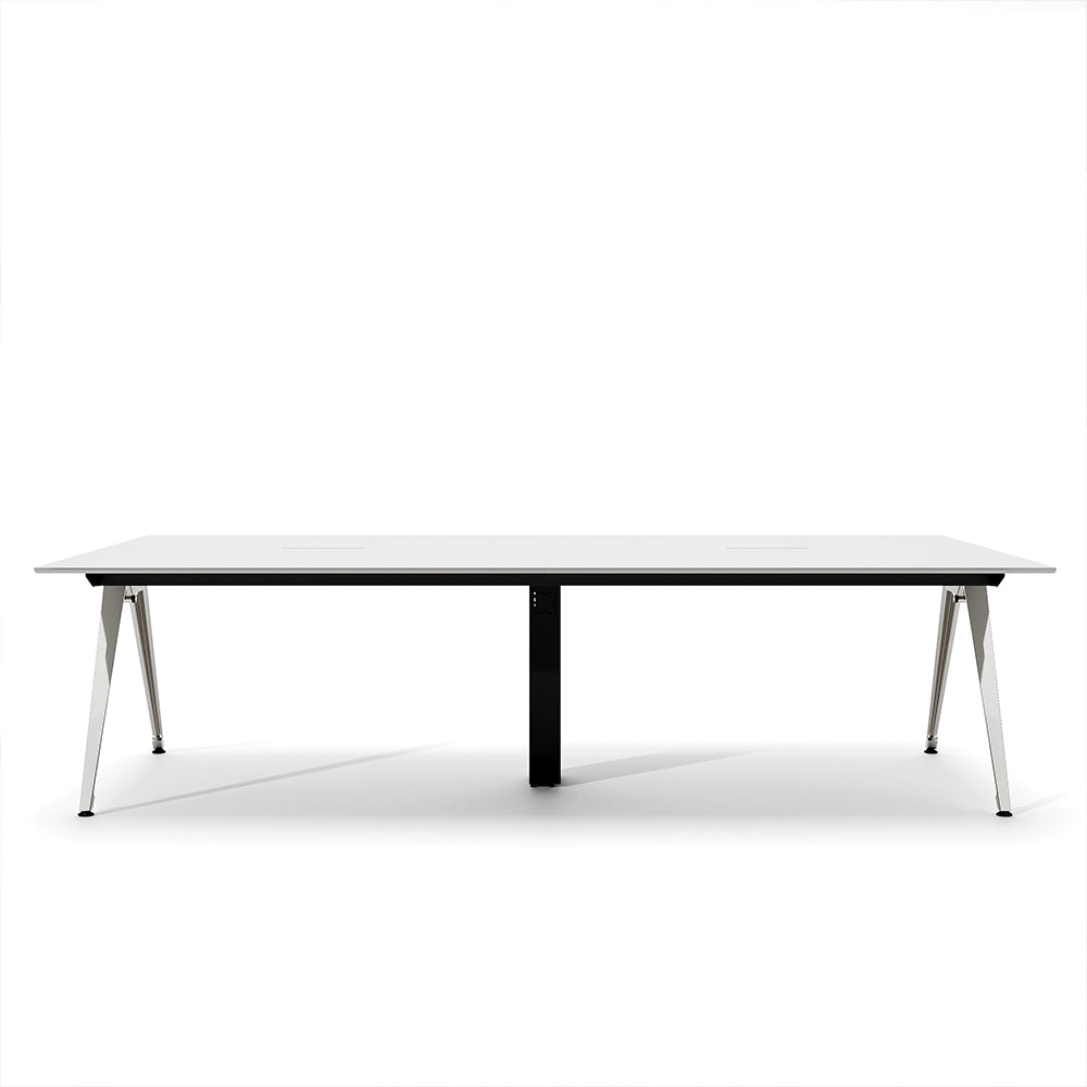 Customizable Conference Table - Modular Modern Meeting Table with Cable Management