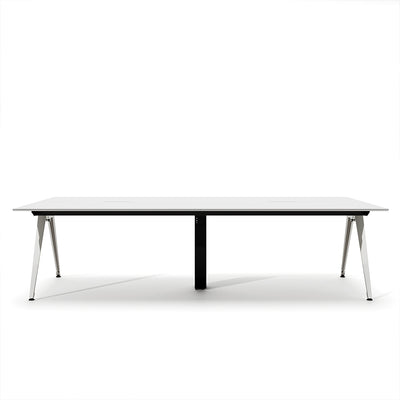 Customizable Conference Table - Modular Modern Meeting Table with Cable Management