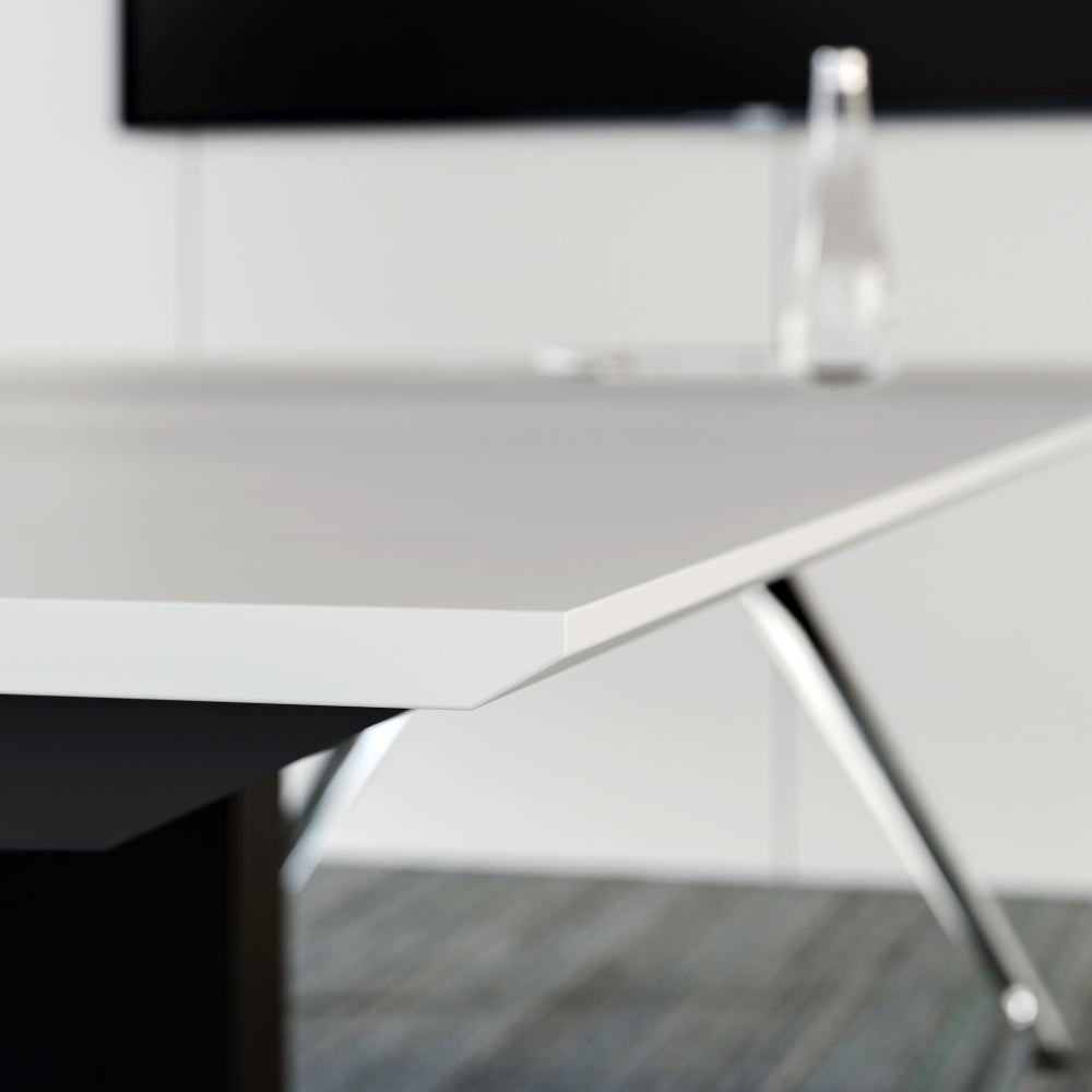 Customizable Conference Table - Modular Modern Meeting Table with Cable Management