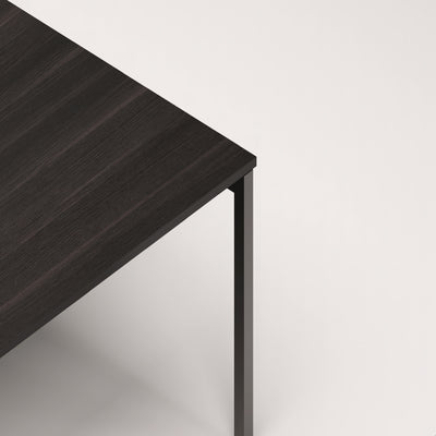 Executive Office Desk - Angular Minimalist Design with Spacious Worksurface