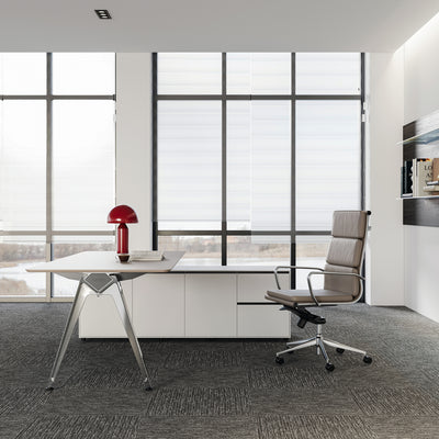 Professional Manager Desk - Executive Office Desk with Storage Pedestal