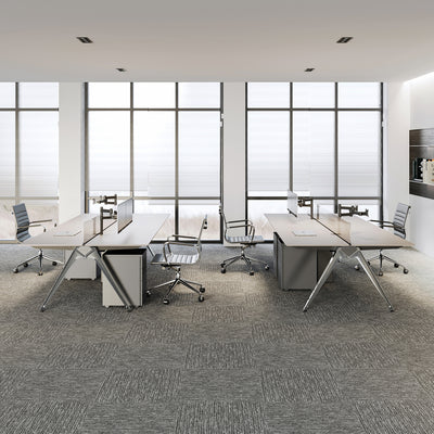 Custom Team Desk - Minimalist Design with Multifunctional Storage Options
